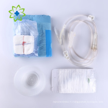 Kit de procédure jetable avec bandage de gaze